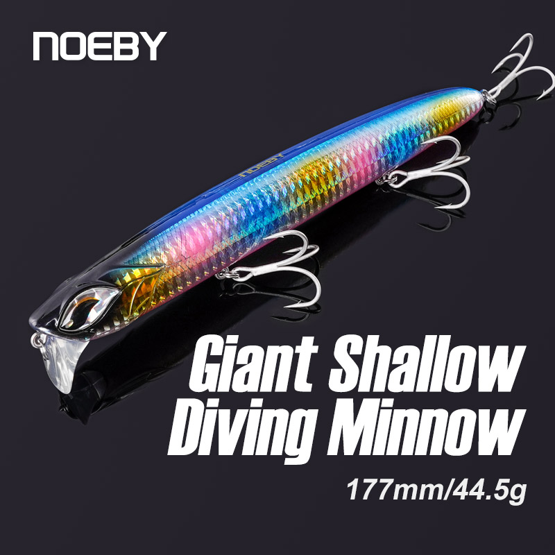 Fishing Lure Jerkbait - Noeby Flat Diving Minnow 177mm 44,5g