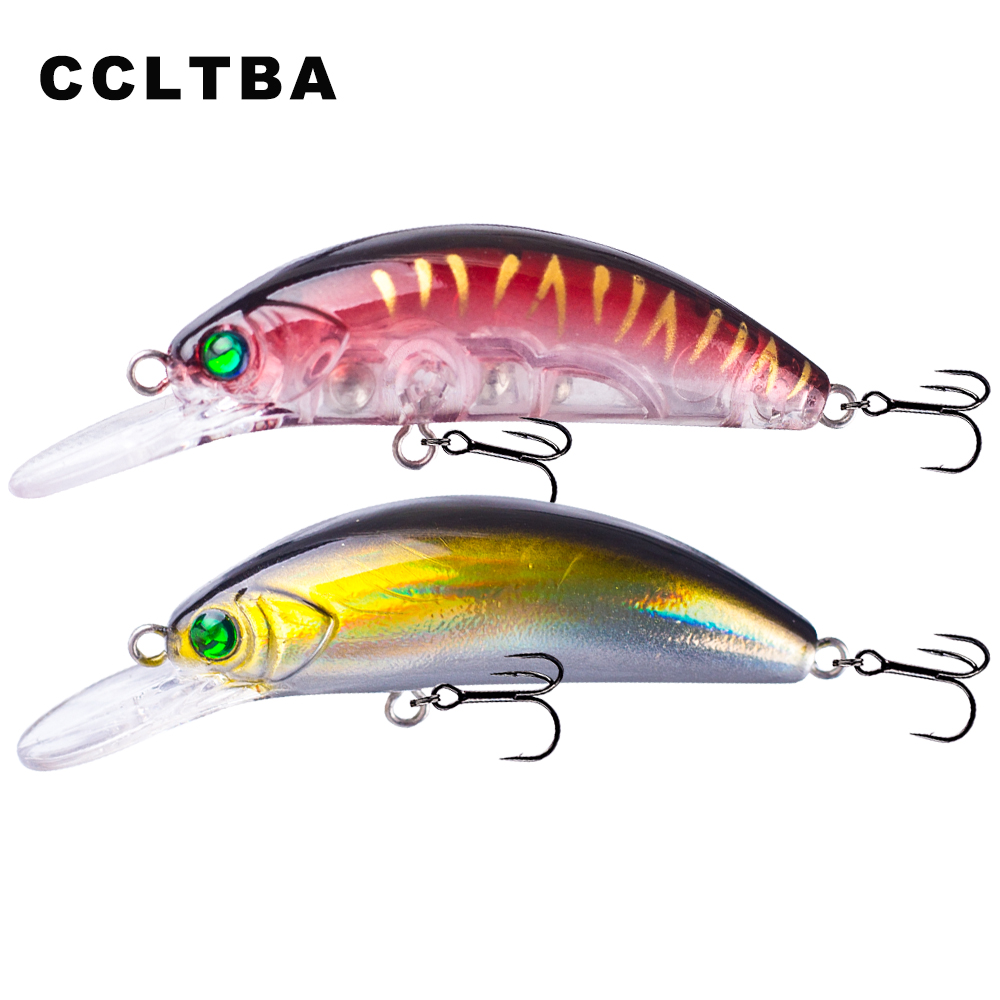 Fishing Lure Topwater - Ccltba kleine Elritze harte Köder 6,3
