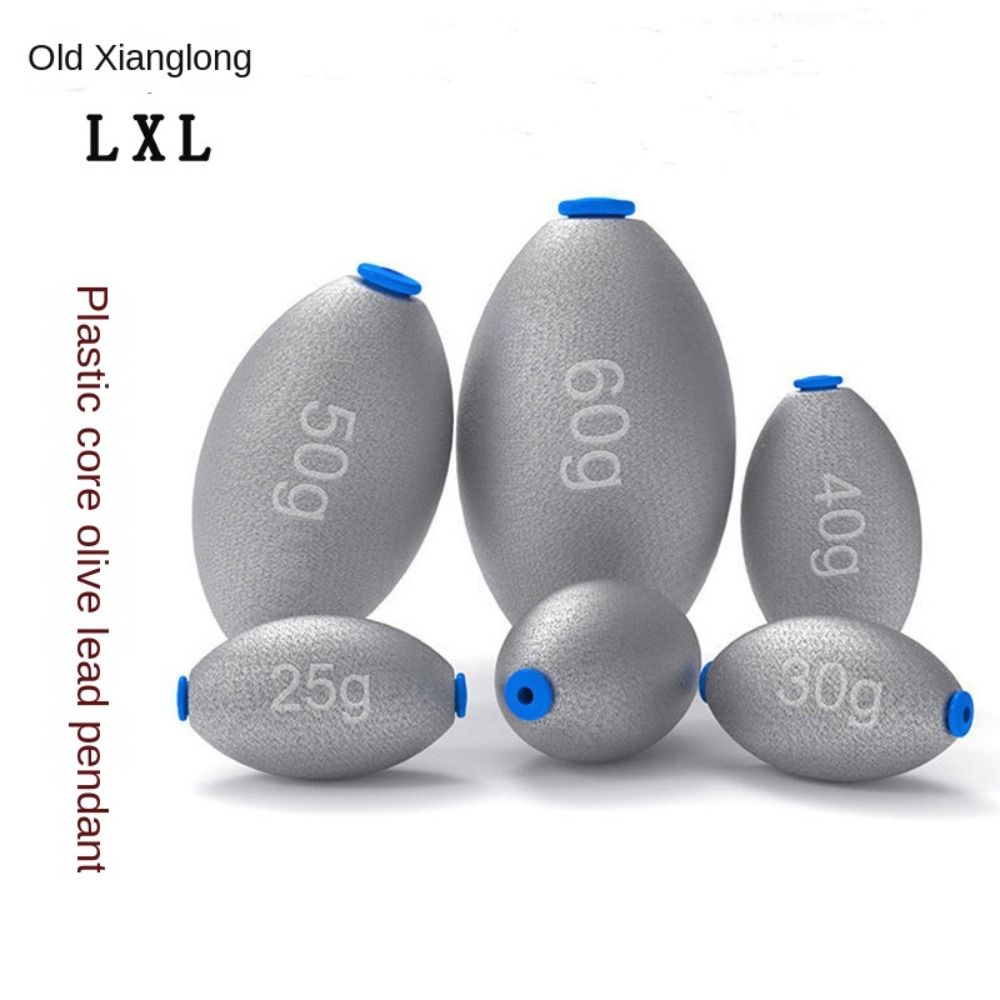Fishing Lure Accessories - 5 stücke Angeln Blei oliv förmige