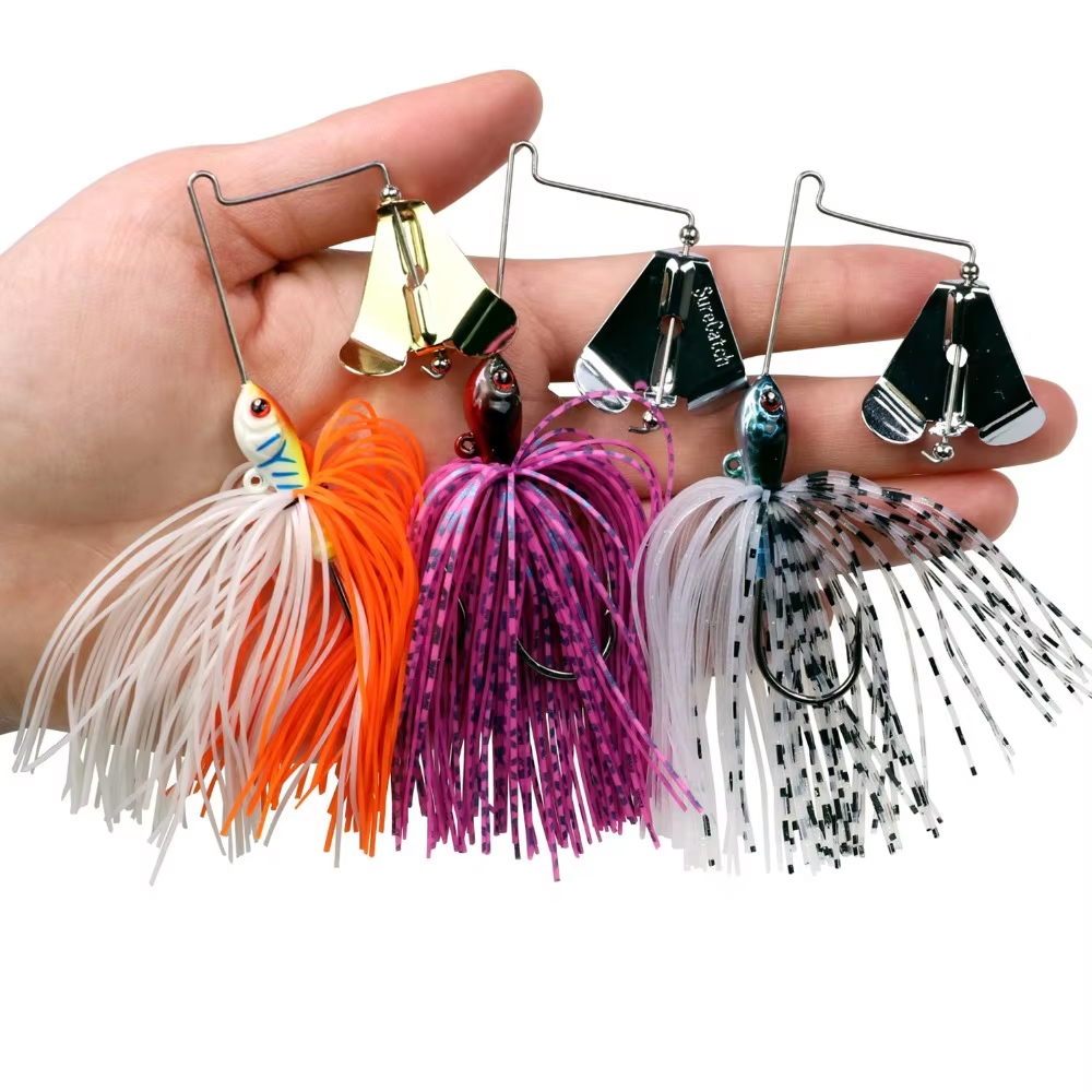 Fishing Lure Blade Bait - 1 stücke 12,8g Spinnerbait Angeln Locken