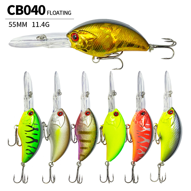 Fishing Lure Jerkbait - 55MM 11,4G Crankbait Angelköder Schwimmend Pesca
