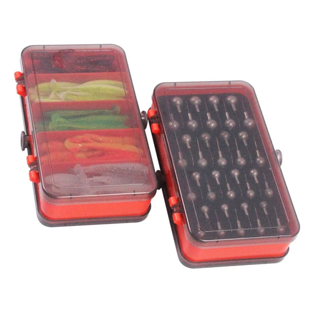 Fishing Lure Crankbait - Tragbare doppelseitige Köderbox für Crank-Jig-Köpfe und