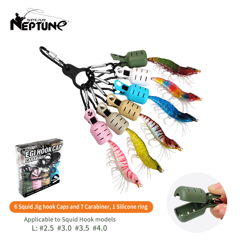 Fishing Lure Jig - Neue Tintenfisch Jig Köder Schutz Kit