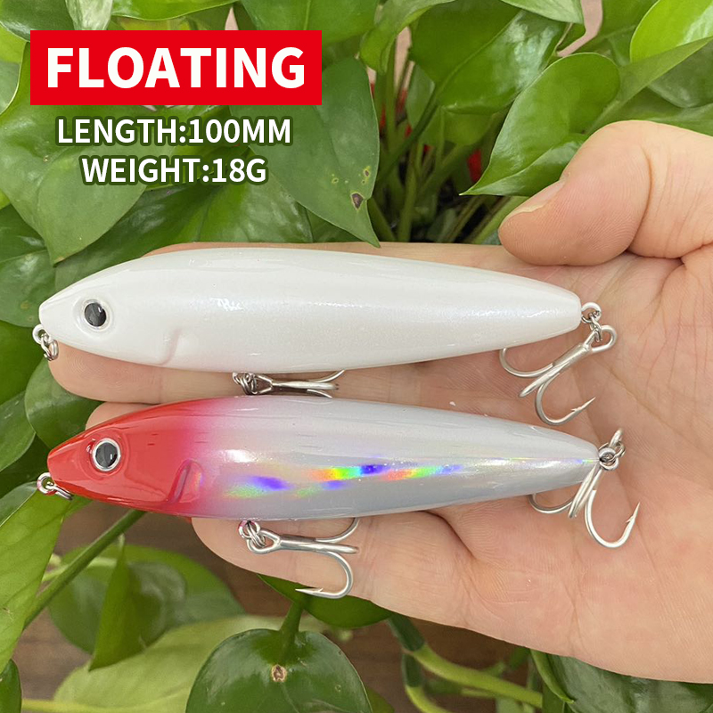 100mm 18g Pencil Bait Schwimme – Fishing Lure Topwater Bewertung und Preis