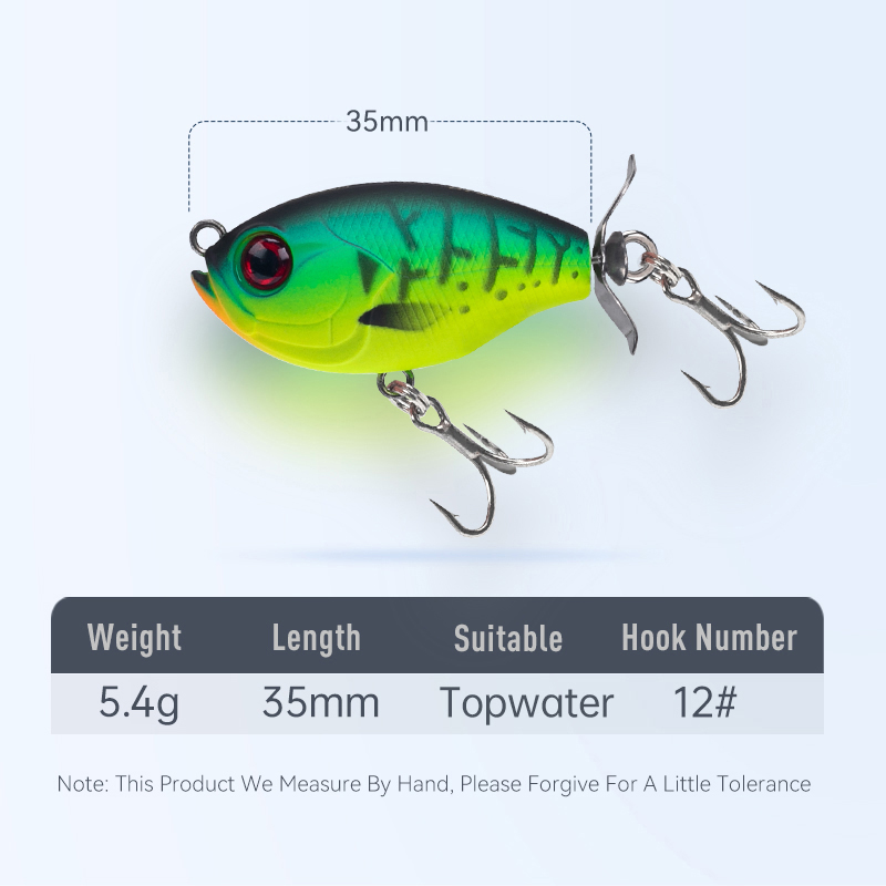 Kingdom Propeller Topwater Pop – Fishing Lure Spinnerbait Bewertung und Preis