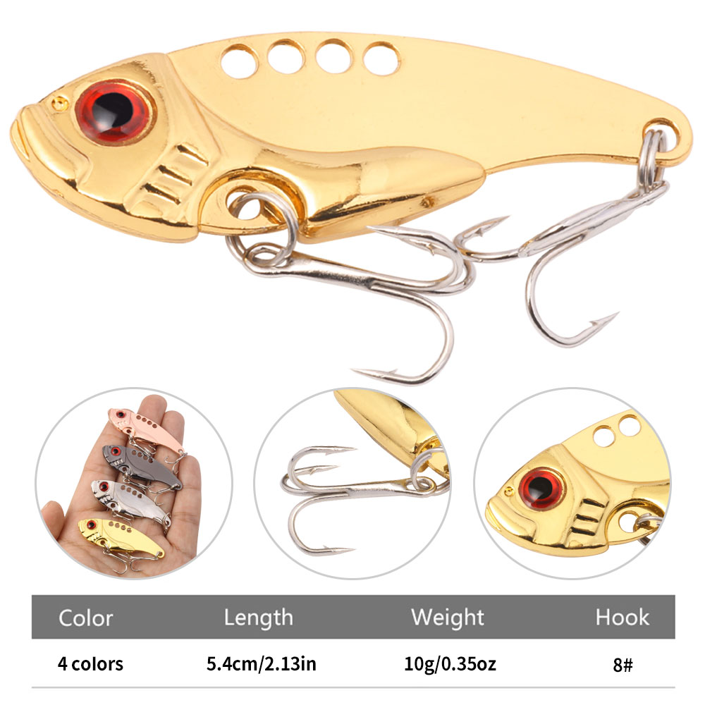 1 Stück 5,4 cm 10 g VIB Angelk – Fishing Lure Blade Bait Bewertung und Preis