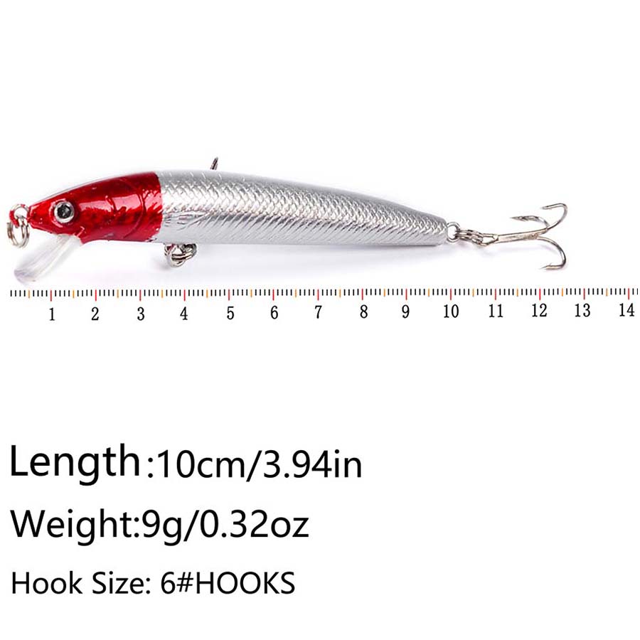 10PCS Jerkbait Minnow Swimbait – Fishing Lure Crankbait Bewertung und Preis