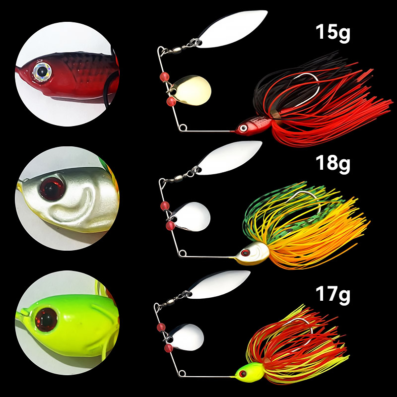 Bazooka 15g 18g Spinnerbait An – Fishing Lure Jerkbait Bewertung und Preis