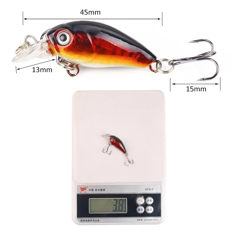 4,5 cm 4g 1 stücke Mini Minnow – Fishing Lure Topwater Bewertung und Preis