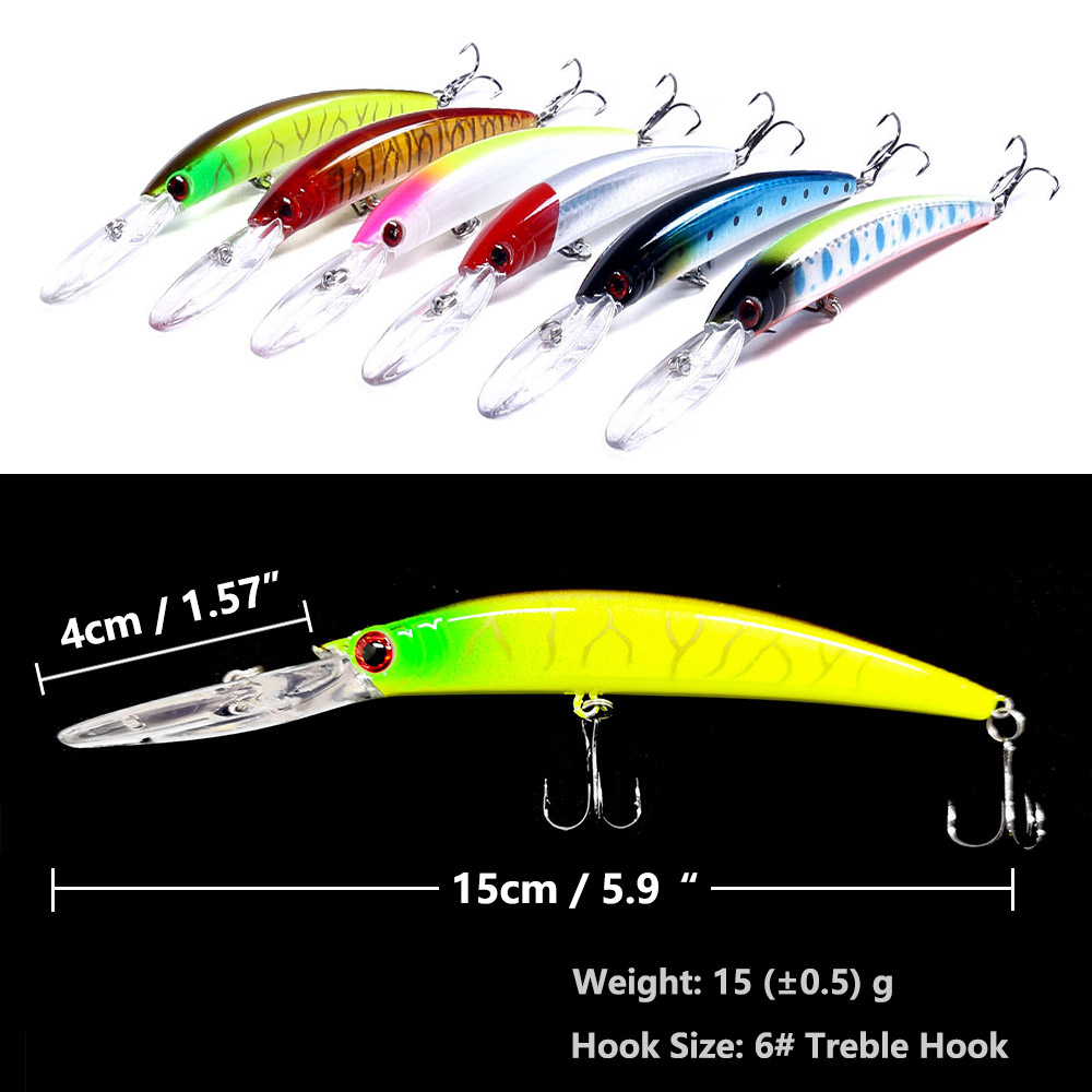 1PCS 15cm 15g Tiefe Tauchen Je – Fishing Lure Spinnerbait Bewertung und Preis