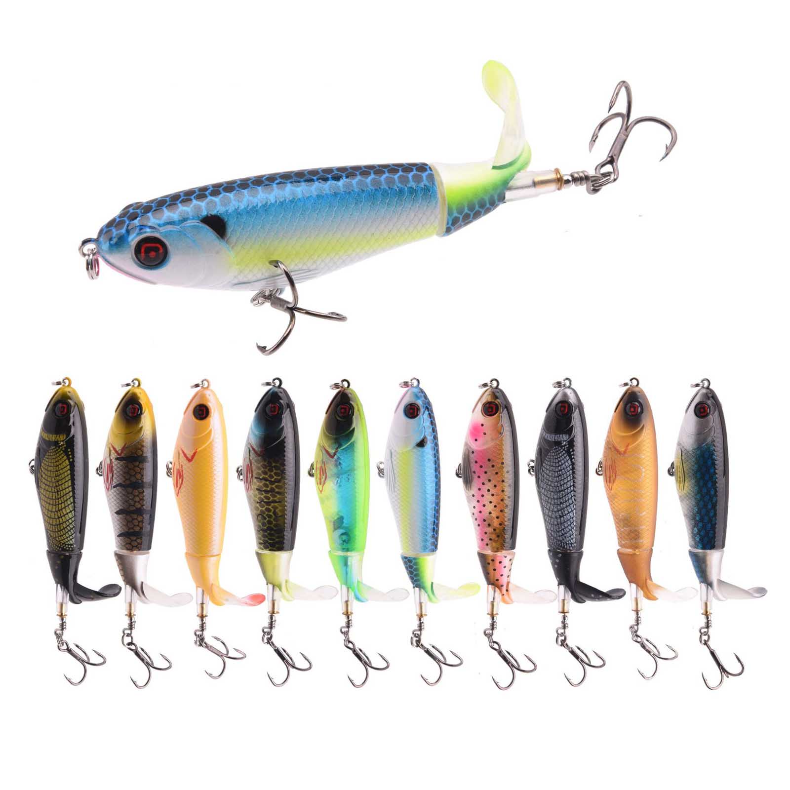 10,5cm/17g Propeller-Traktor-O – Fishing Lure Topwater Bewertung und Preis