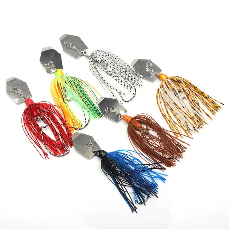 6 Teile/satz Chatterbait Angel – Fishing Lure Spinnerbait Bewertung und Preis