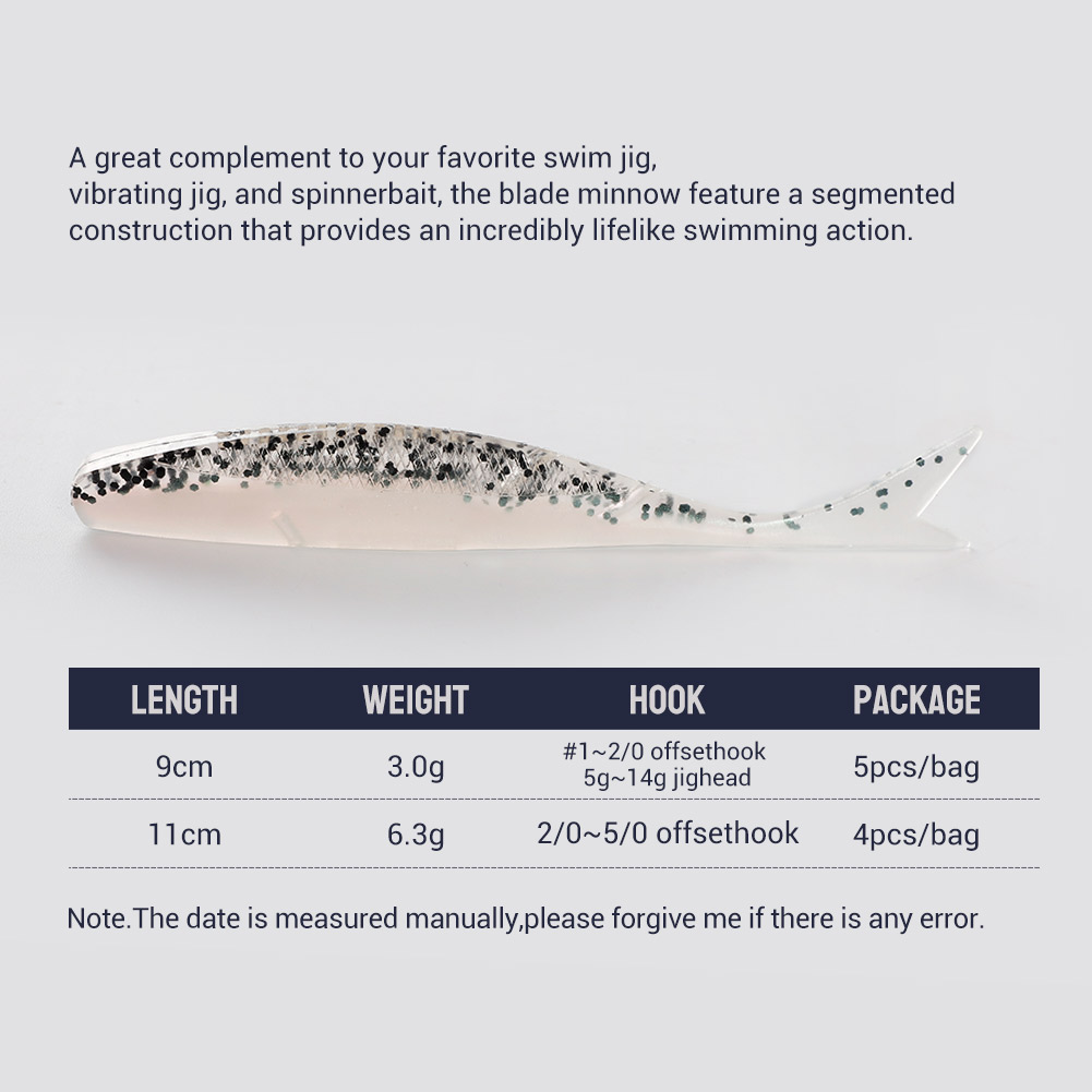 NOEBY Weicher Köder Klinge Min – Fishing Lure Blade Bait Bewertung und Preis