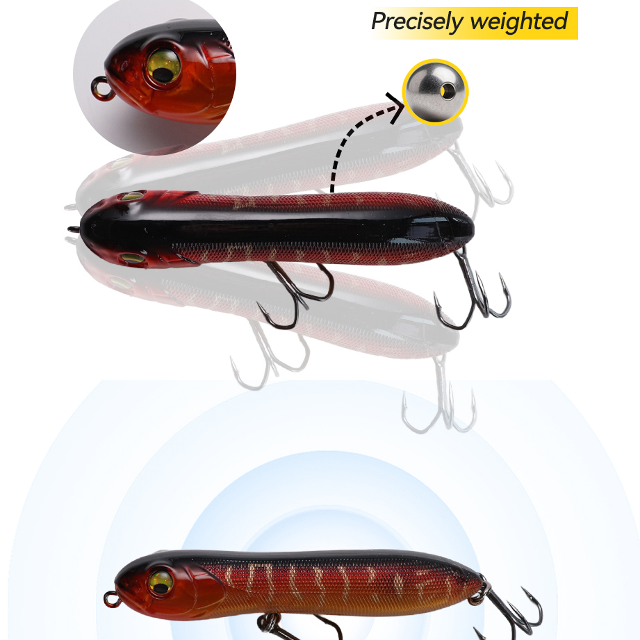 Shuangsheng 80 mm Topwater Cla – Fishing Lure Topwater Bewertung und Preis