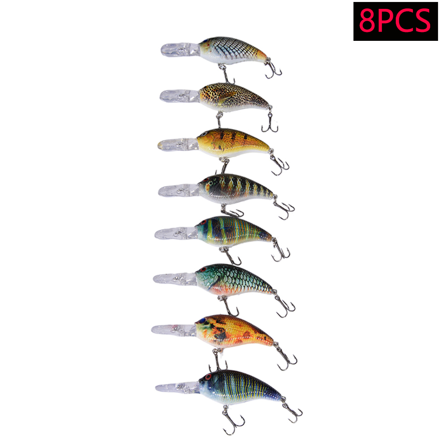 8-teiliges Jerkbait Minnow ABS – Fishing Lure Jerkbait Bewertung und Preis