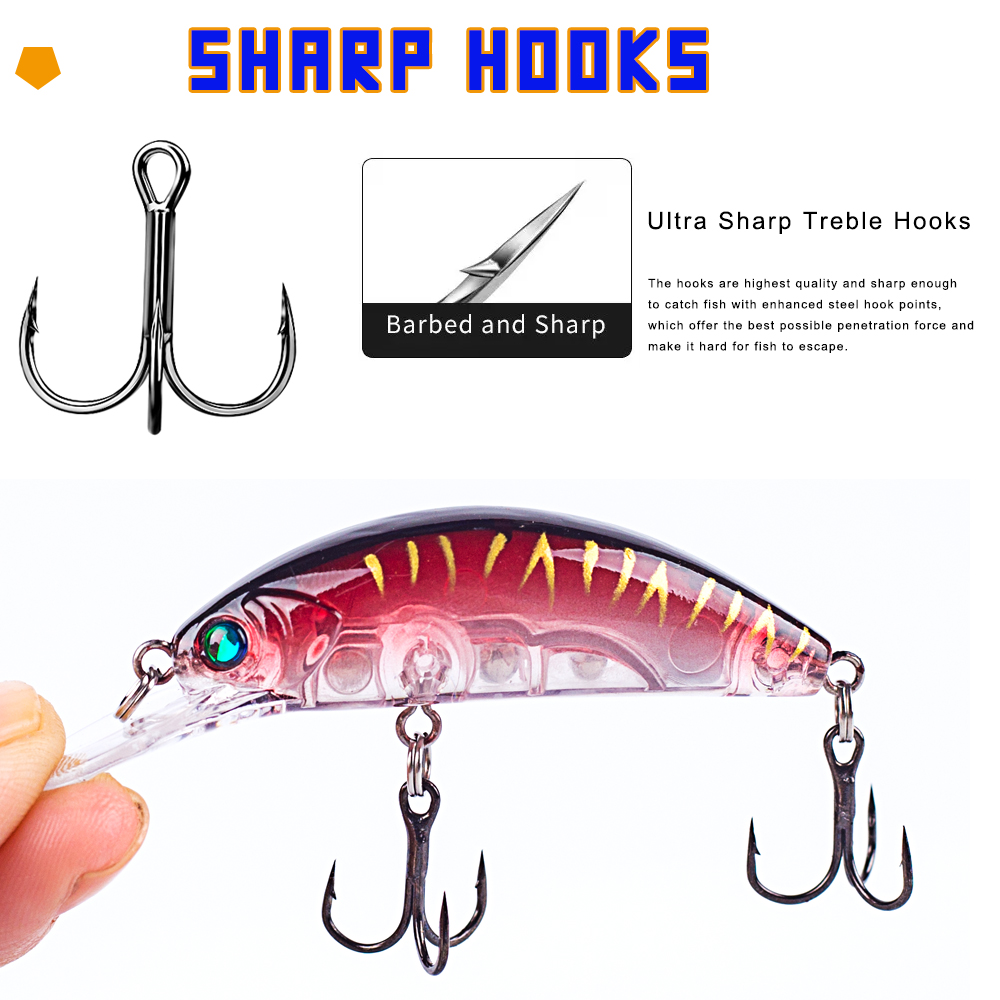 Ccltba kleine Elritze harte Kö – Fishing Lure Topwater Bewertung und Preis