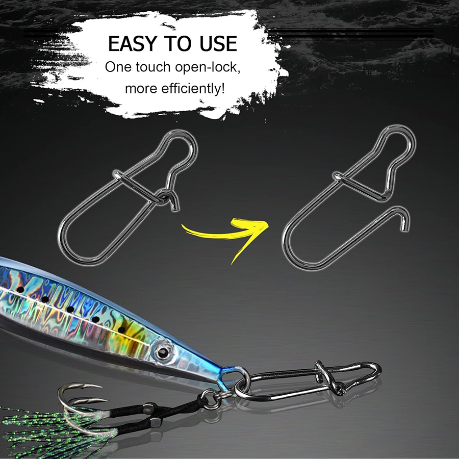 50 Stück Crankbait Snaps Edels – Fishing Lure Making Kit Bewertung und Preis