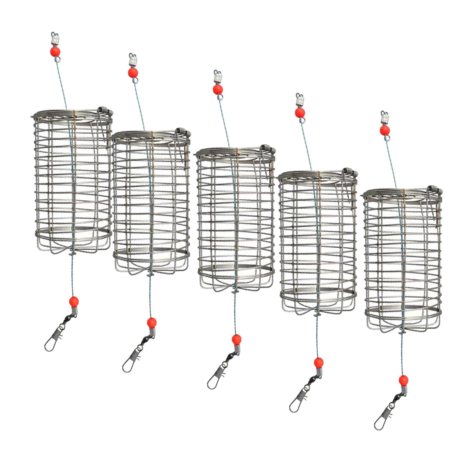 5x Solide Angeln Feeder Käfig  – Fishing Lure Box Bewertung und Preis