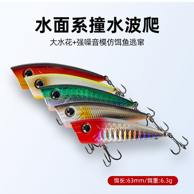 Neue Angelköder Topwater Poppe – Fishing Lure Topwater Bewertung und Preis