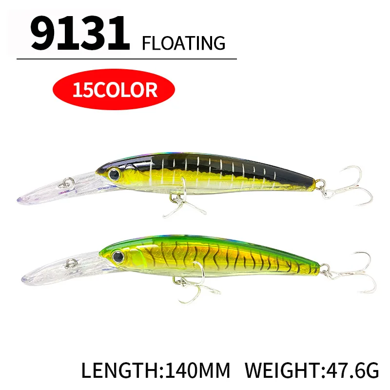 140 mm 47 g große Trolling-Min – Fishing Lure Jerkbait Bewertung und Preis