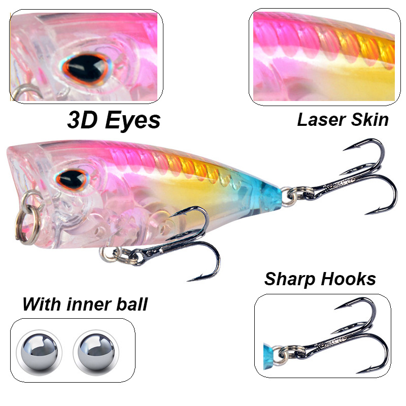YUCONG 1PC Mini Popper Angeln  – Fishing Lure Crankbait Bewertung und Preis