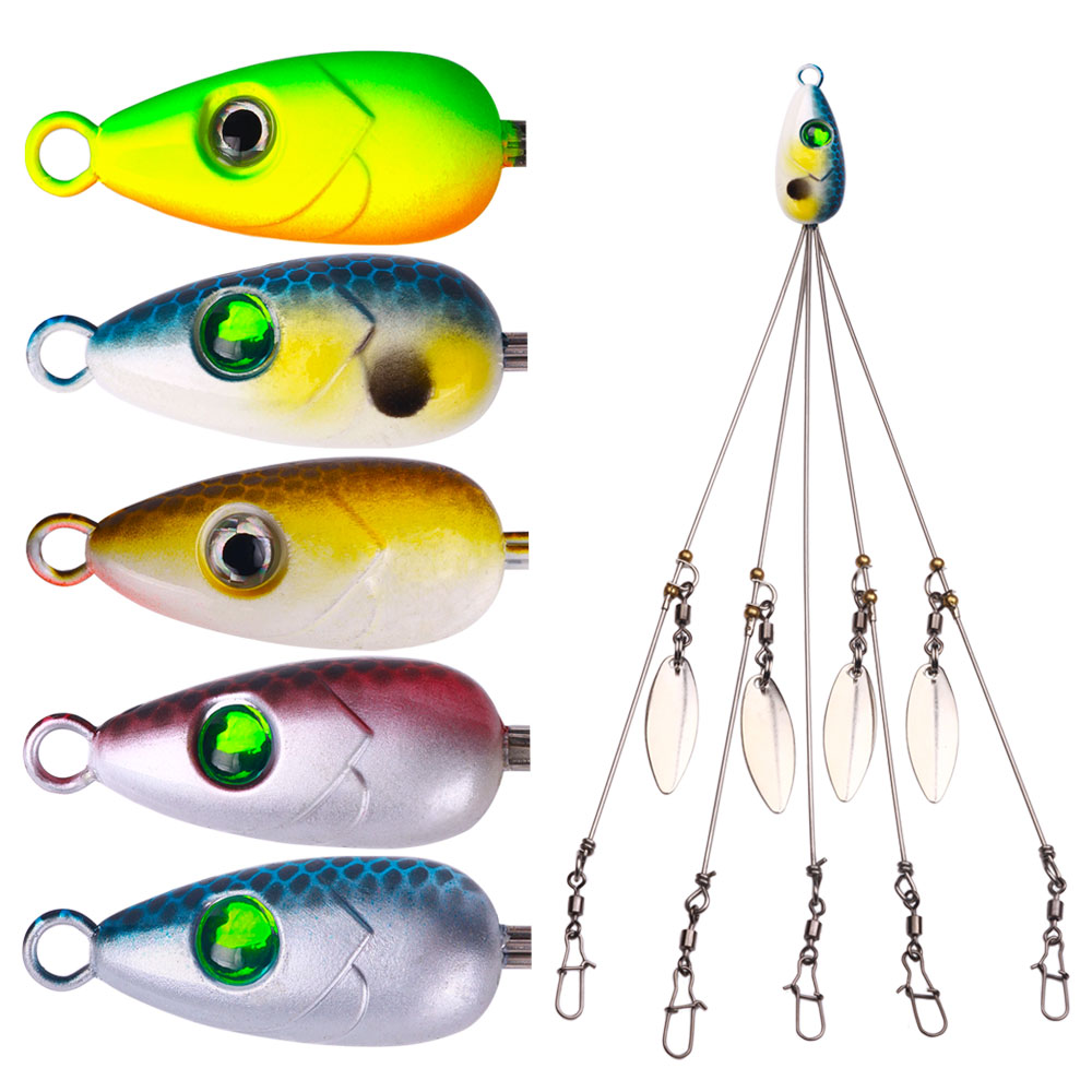 Alabama Rig Spinner Bait Umbre – Fishing Lure Blade Bait Bewertung und Preis