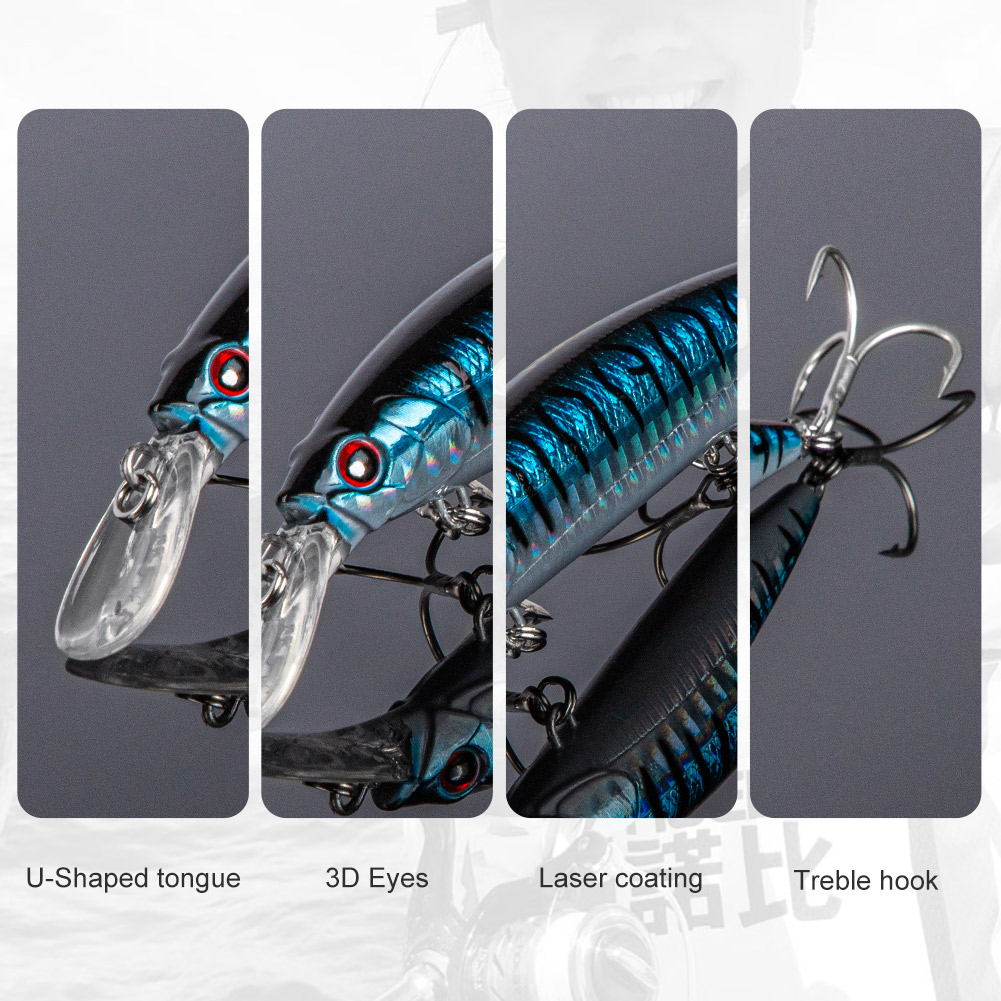 NOEBY NBL9448 Sinkender Minnow – Fishing Lure Jerkbait Bewertung und Preis