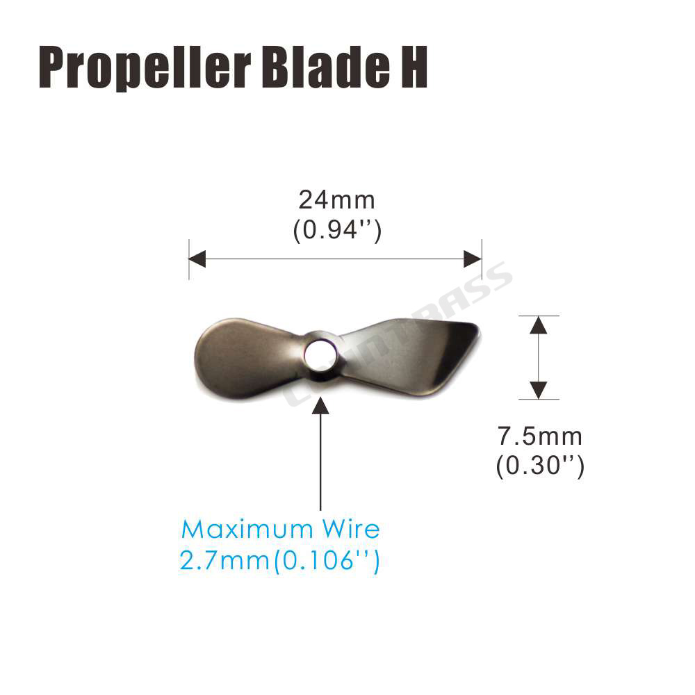 Countbass 50 Stück Edelstahl-P – Fishing Lure Blade Bait Bewertung und Preis